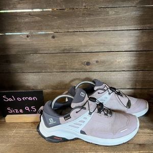 Womens Salomon X Raise GTX Waterproof‎ Outdoor Hiking Shoes Sneakers Size 9.5 M